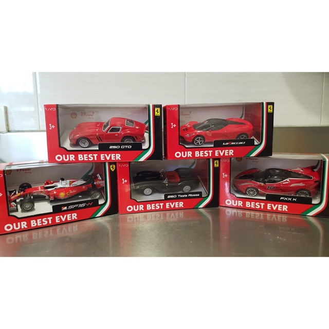 shell diecast cars