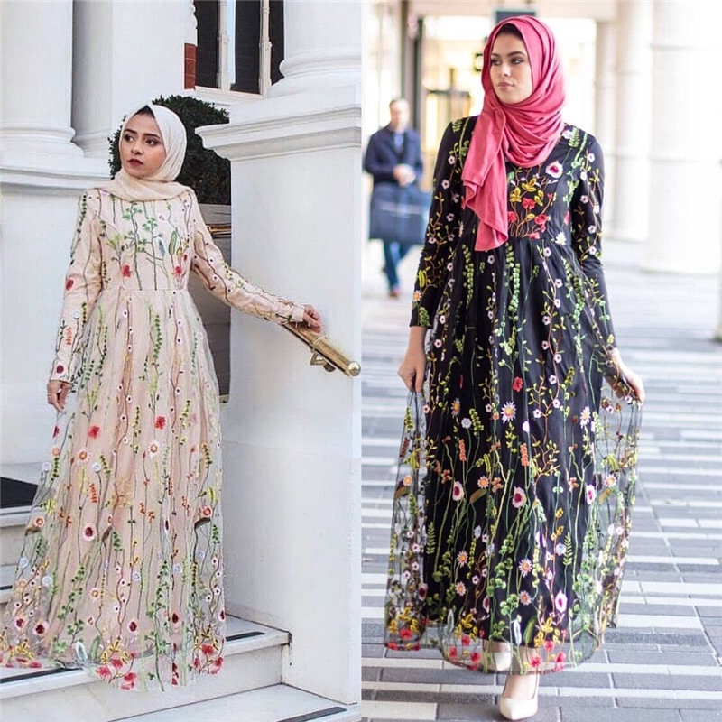 baju dress muslimah