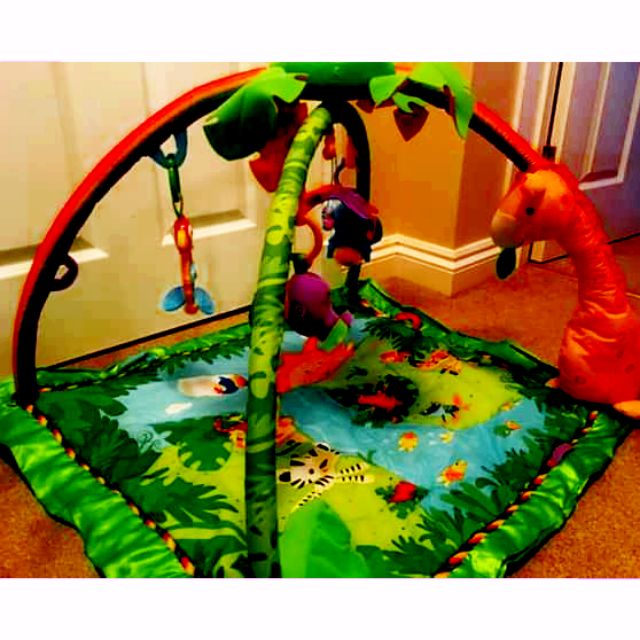 fisher price rainforest playmat