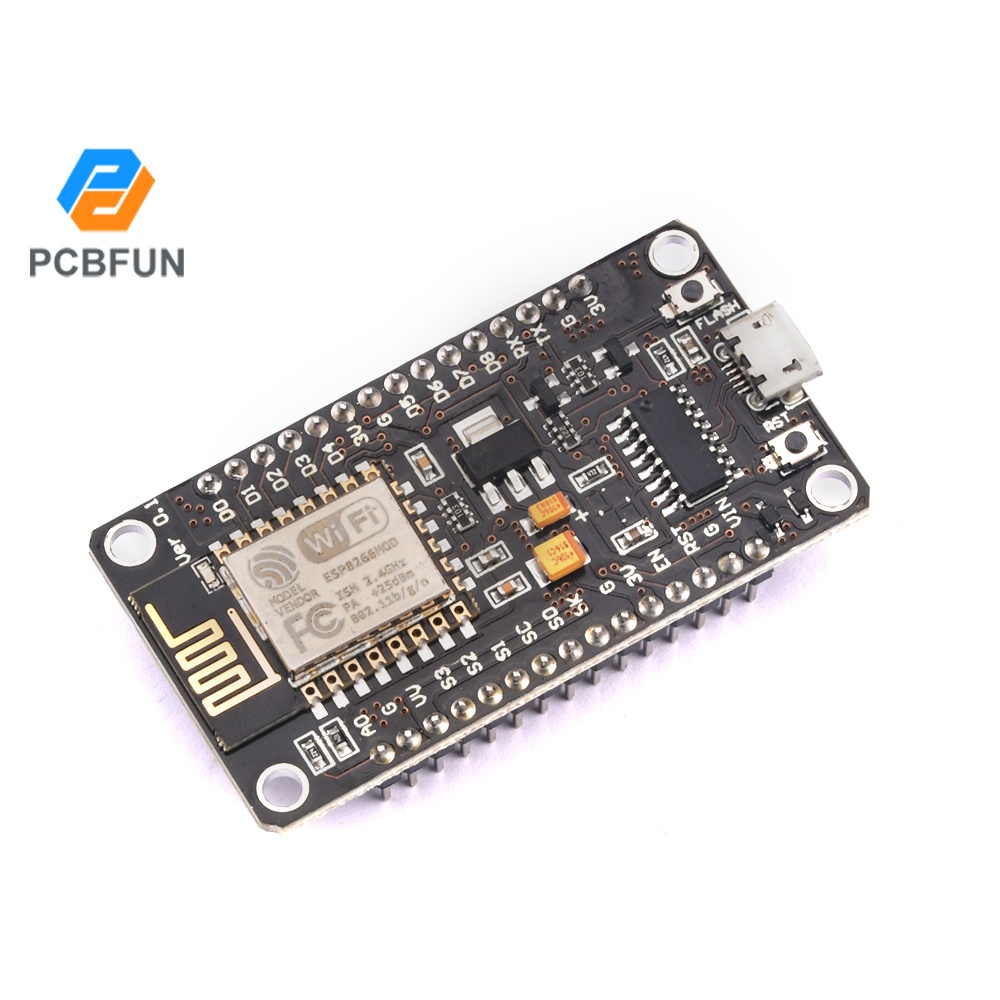 Pcbfun Nodemcu V3 Esp8266 Wifi Development Board Esp-12E | Shopee ...