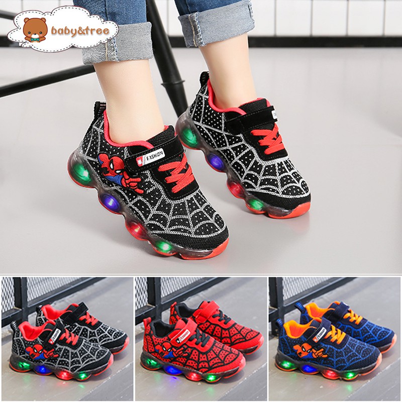 boys spiderman shoes