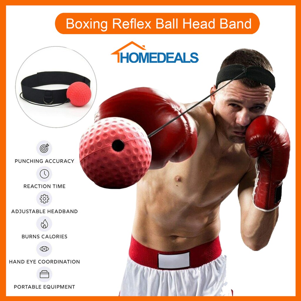 Elastic Head Ball for Boxing Training Best for Hand Eye Coordination Softer Than a Tennis Ball for Adults and Kids Makes A Great Gift. Portable and Lightweight for Training Anywhere