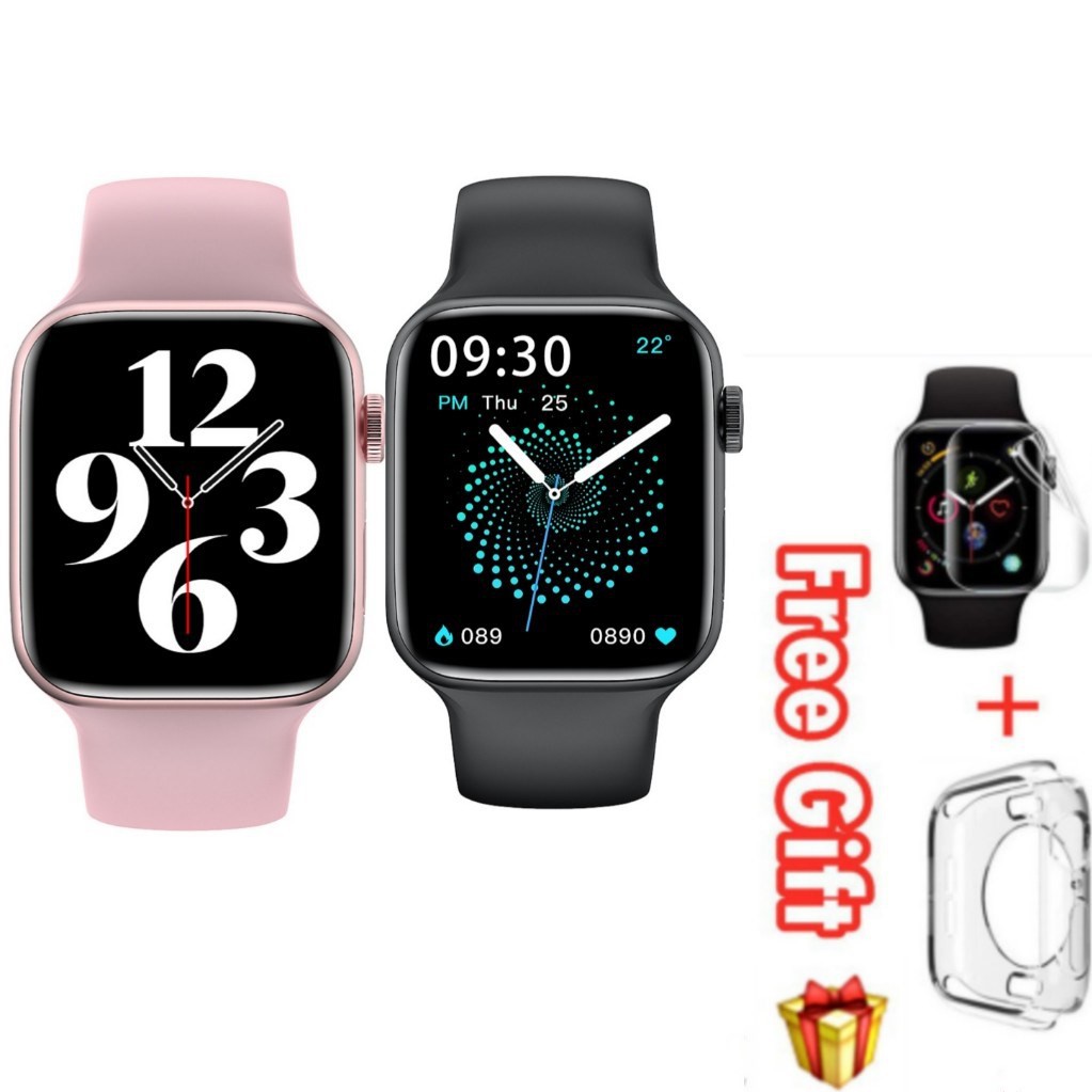 2020 New Iwo Hw22 Smart Watch 1 75 Inch Full Screen Bluetooth Communication Language Switch Fitness Tracker Intelligent Split Screen Display Watch Shopee Philippines