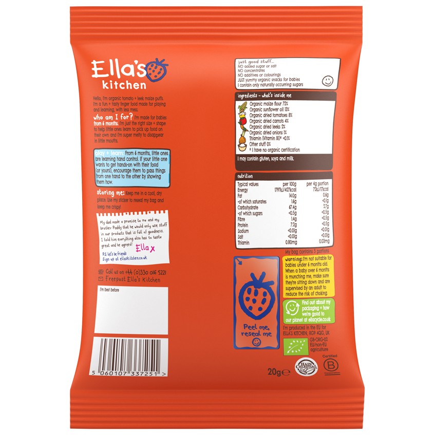 melty puffs 5 months