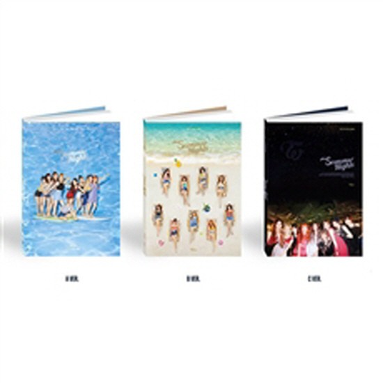 Twice 2nd Special Album Summer Nights A B C Version 1 Random 1 Random Shopee Philippines