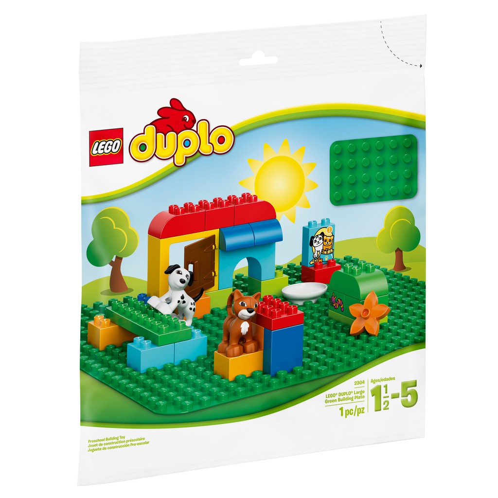 duplo green plate