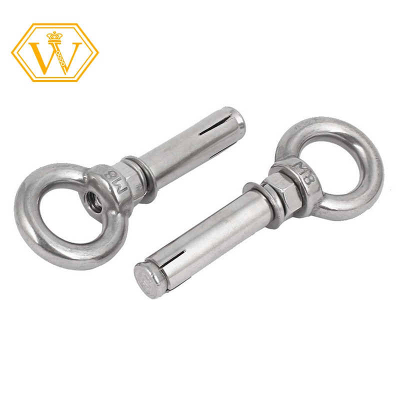 Ready Stock M8x60mm Wall Concrete Brick Expansion Screws Closed Hook Anchor Bolts Shopee Philippines