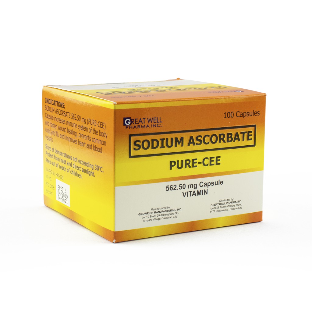 Sodium ascorbate капсулы