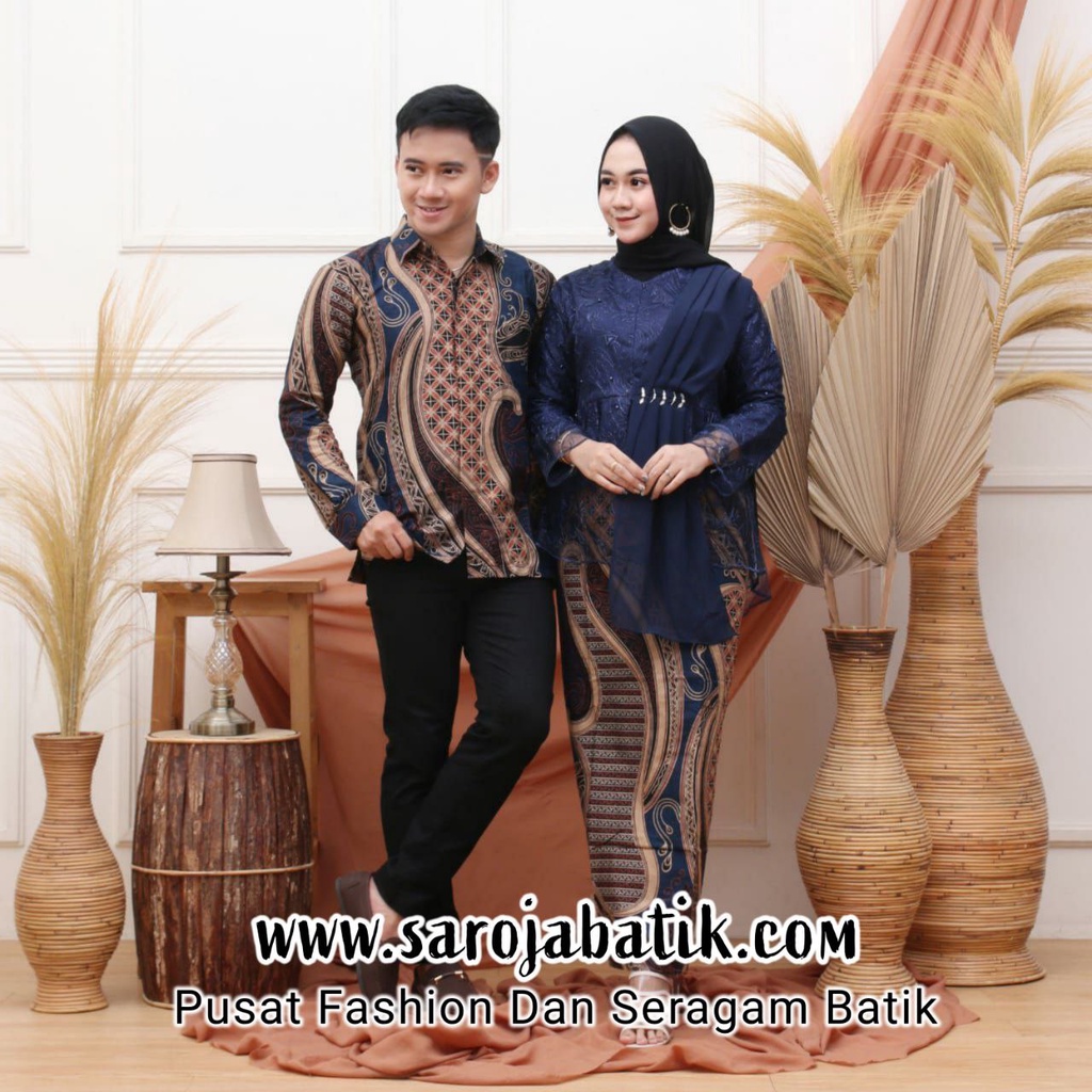 Saroja (555) COUPLE BATIK Suit COUPLE | Shopee Philippines