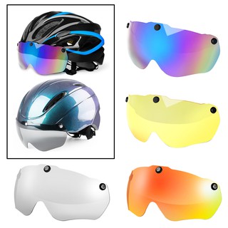 Resin Goggles Replacement Lens BicycleHelmet Eye Shield Magnetic Len Visor 