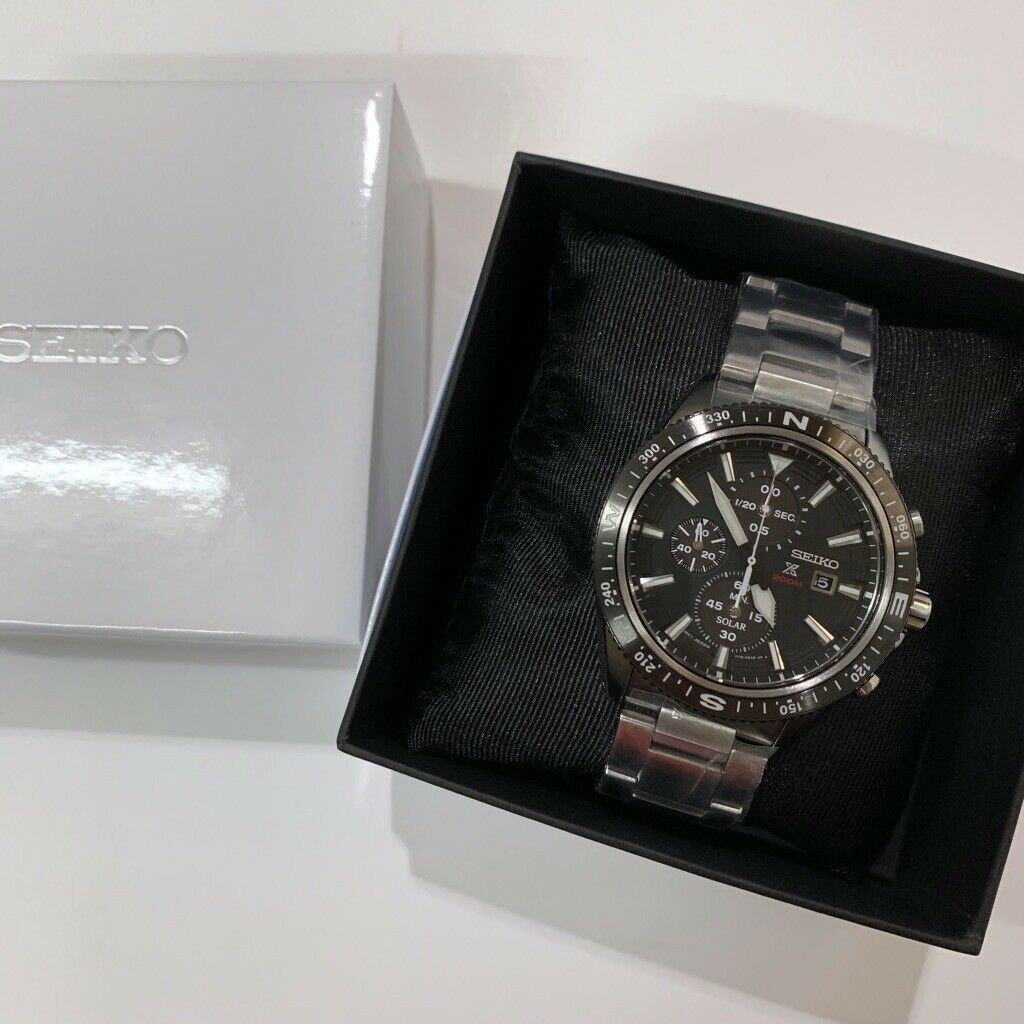 BNEW AUTHENTIC Seiko Prospex Watch SSC705P1 Solar Chronograph Silver Steel  Watch For Men | Shopee Philippines