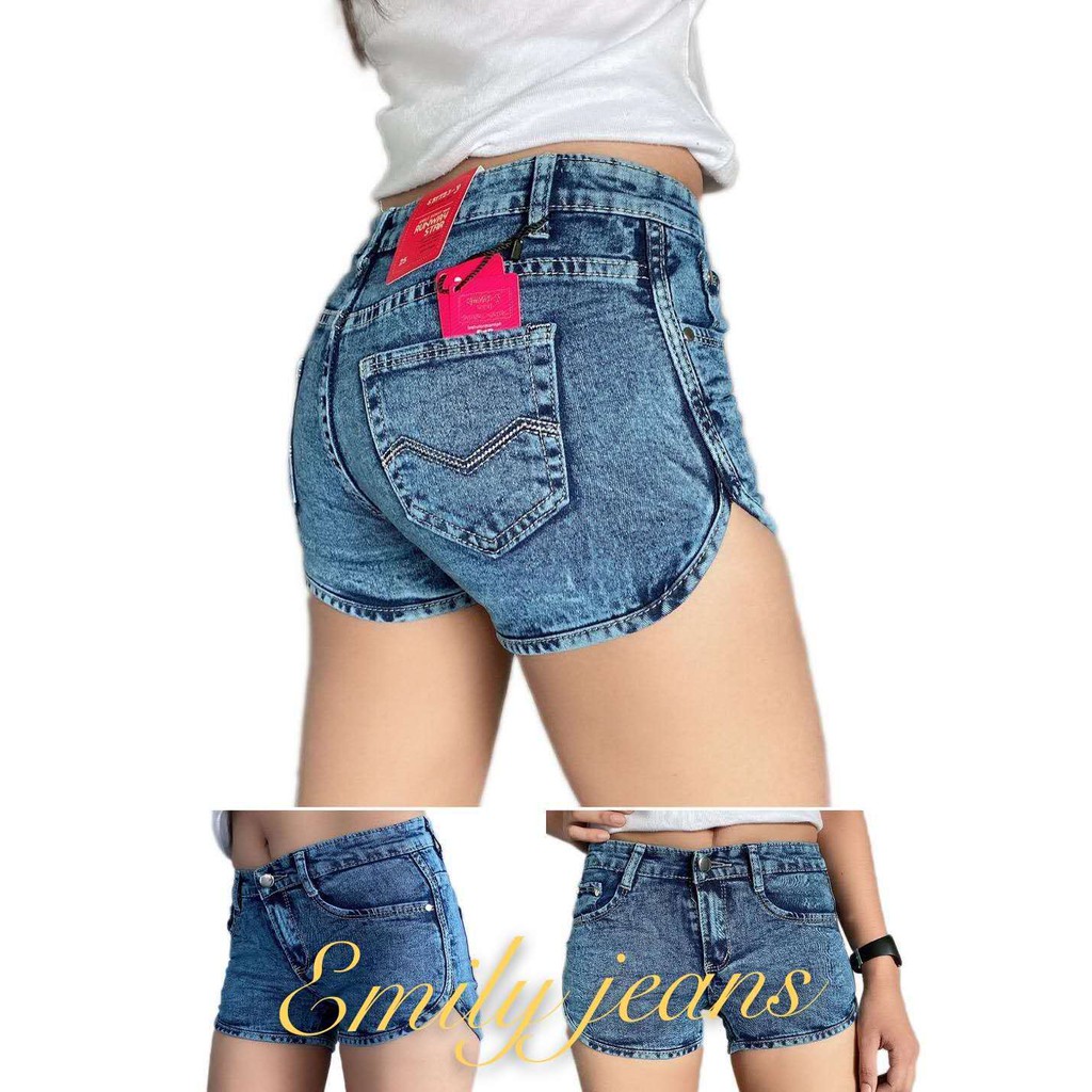 4 denim shorts