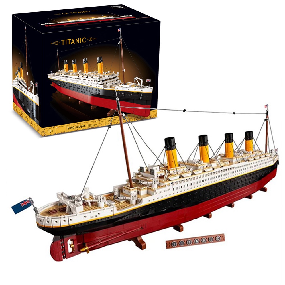 Big Titanic Compatible Lego Creator Building Set For Babes Adults Gift Pieces Shopee