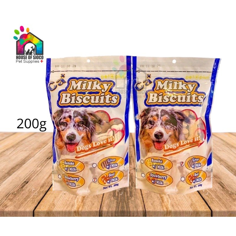 Pet Plus Calcium Milky Biscuits 70g200g Shopee Philippines