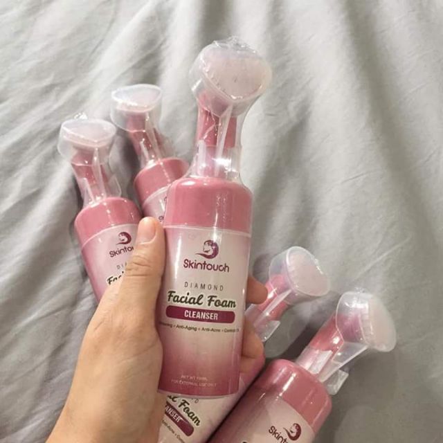 skin touch diamond facial foam
