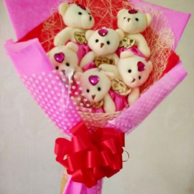 teddy bear bouquet