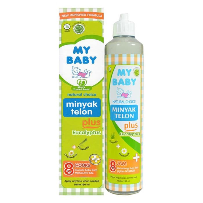 My Baby Telon Oil Plus 8 Hours 60ml 90ml 150ml Shopee Philippines