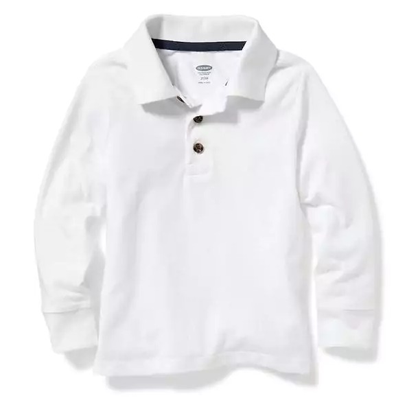 old navy long sleeve polo