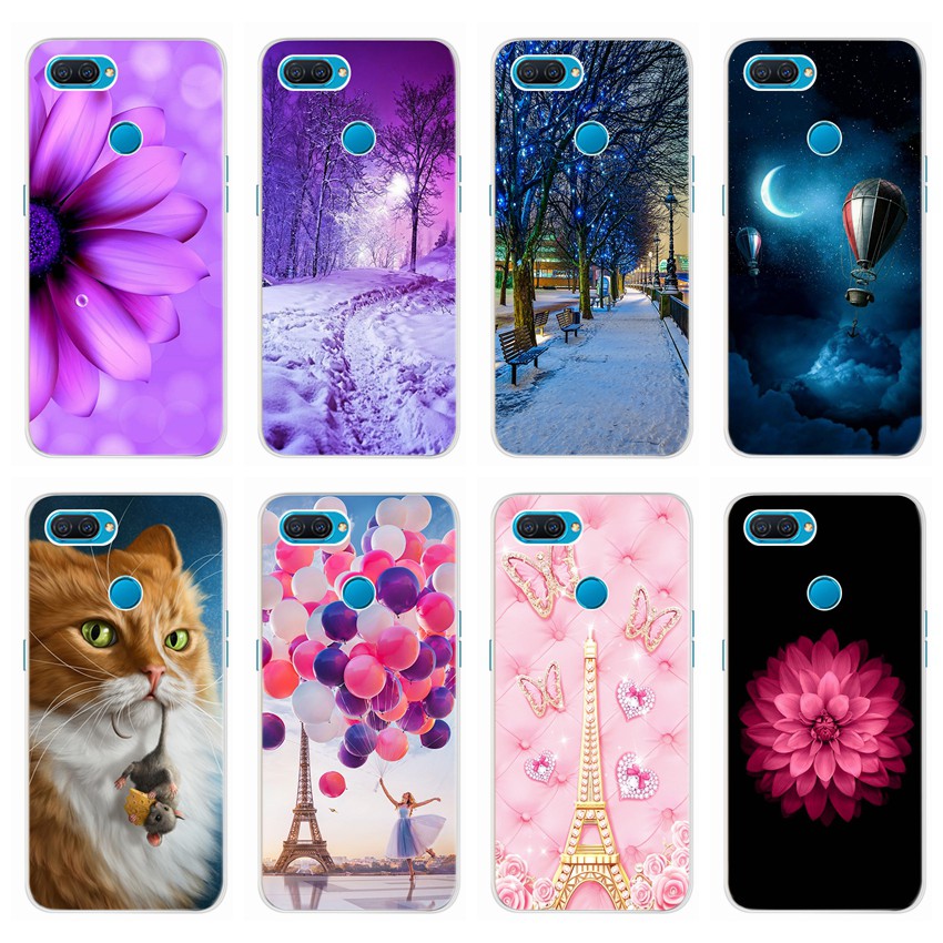 OPPO A12 / OPPO A12e Case Cute Printing Clear TPU Soft Silicone Phone