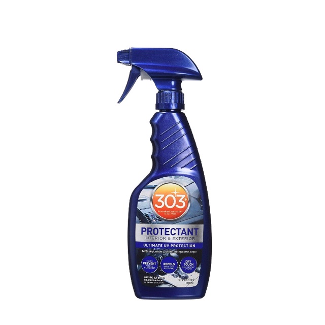 303 Automotive UV Protectant Spray for Vinyl, Rubber, Plastic & Leather