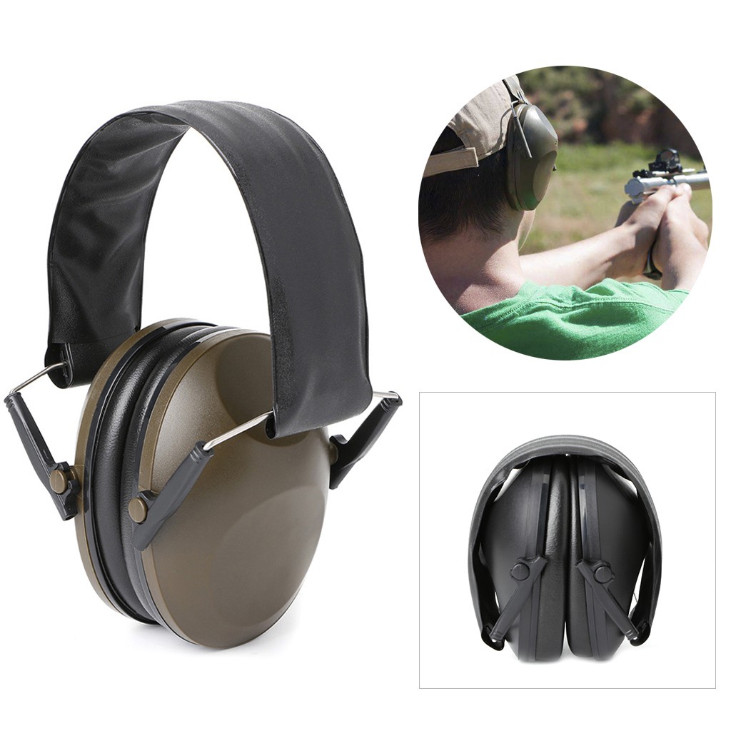 Foldable Earmuff Hearing Protection Shooting Sports Ear Muffs Noise
