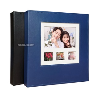 DIY Self Adhesive Photo Album 18-inch Large Capacity Leather Cover Binder Wedding Family Photo Album #6