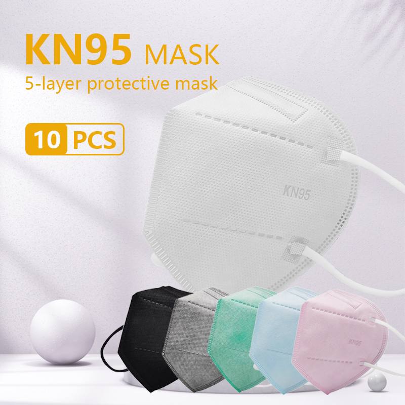 10 PCS KN95 5 Layers Face Mask for Unisex Shopee Philippines