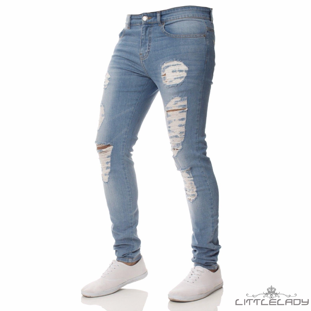 ripped and distressed jeans