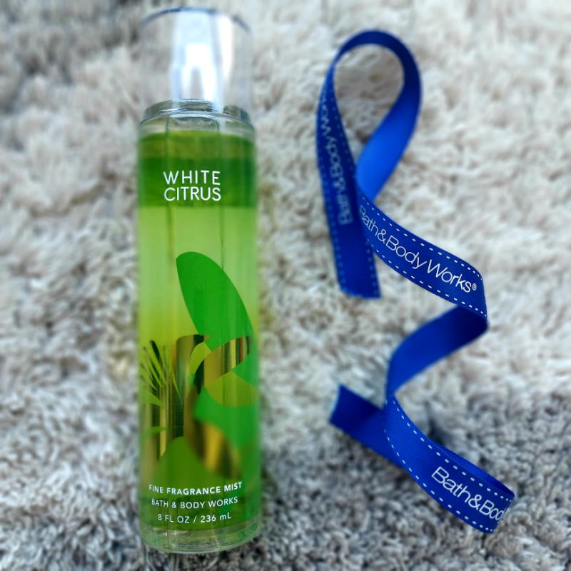 Original Bath & Body Works USA White Citrus Fine Fragrance Mist