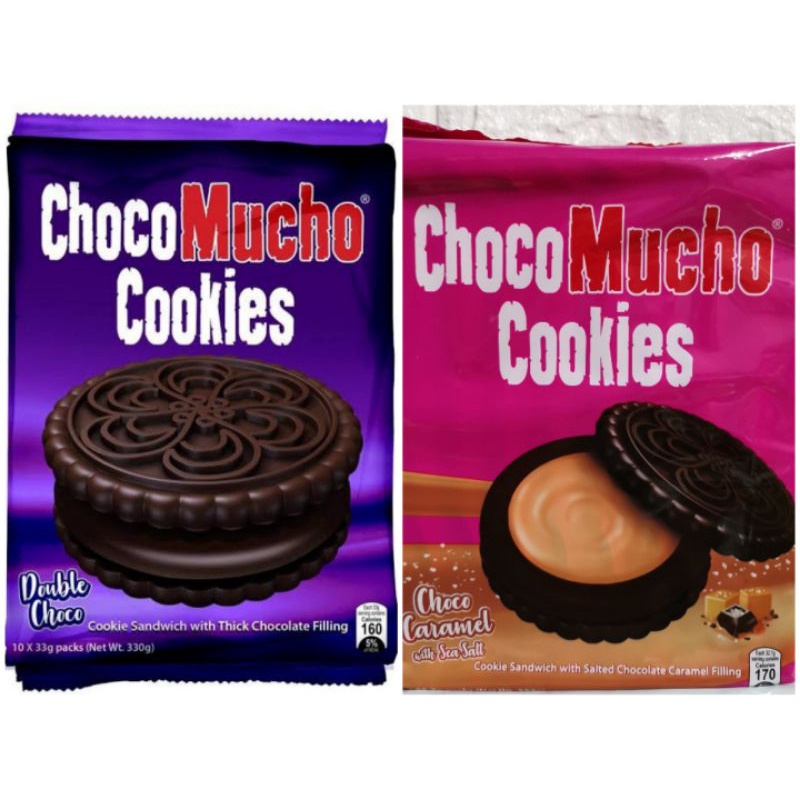 CHOCO MUCHO COOKIE CHOCO SANDWICH/CHOCO CARAMEL W/ SEA SALT Shopee