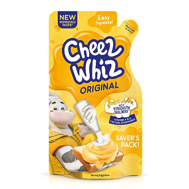 Cheez Whiz Original & Pimiento 200g pouch Shopee Philippines