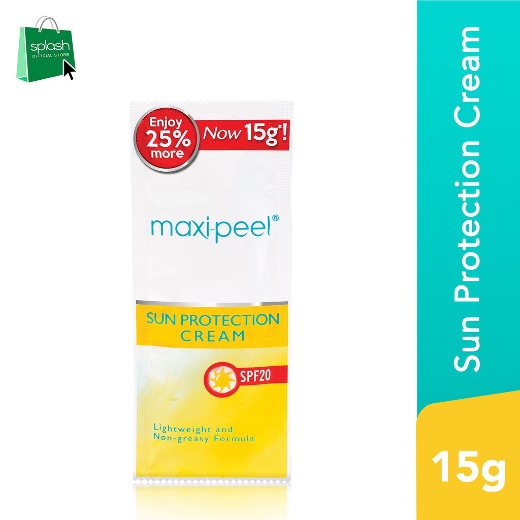 MaxiPeel Sun Protection Cream 15g PCID Shopee Philippines