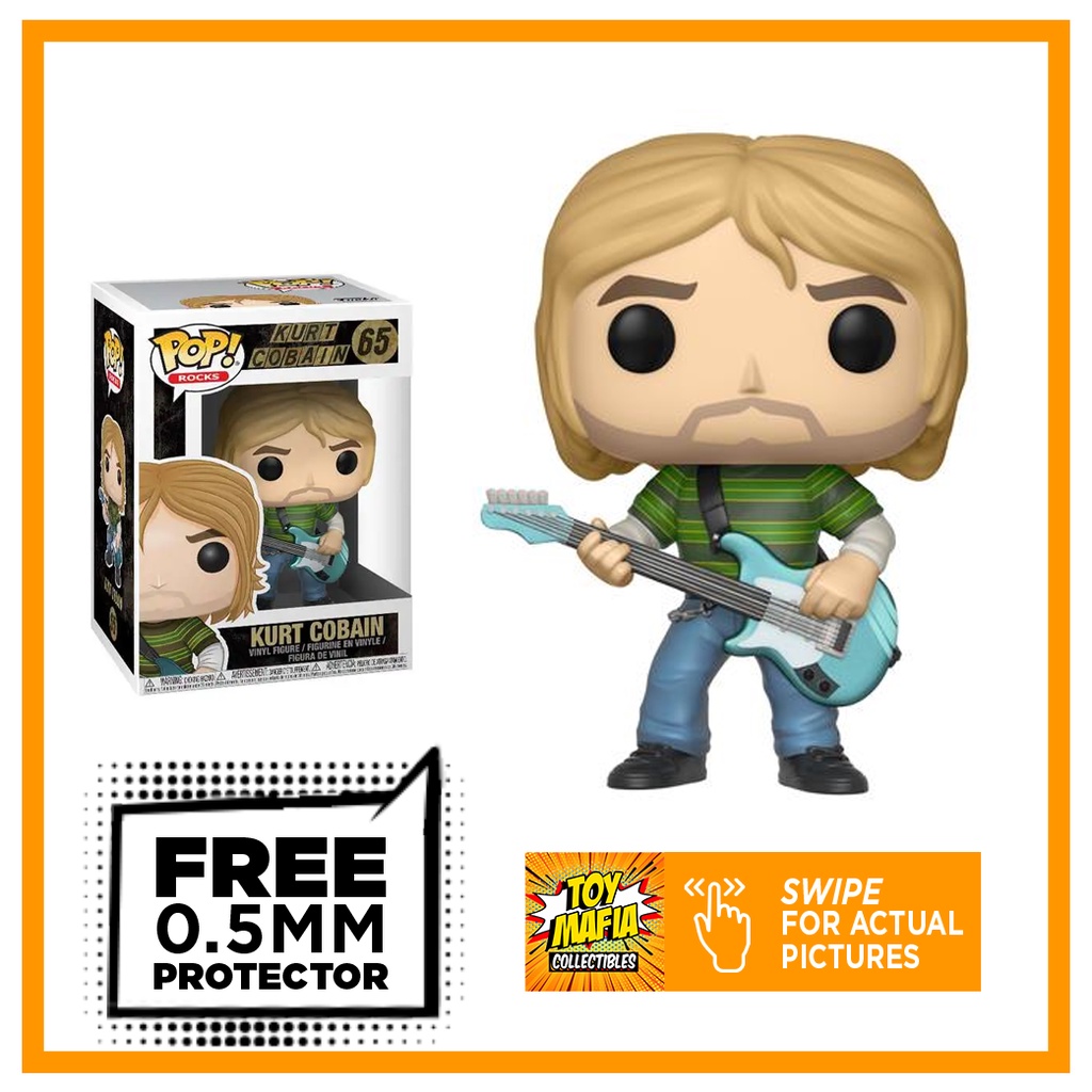 Kurt Cobain 65 - Kurt Cobain Funko Pop Rock! | Shopee Philippines