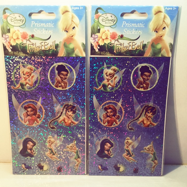 Tinker Bell Sticker (1 Sheet) | Shopee Philippines