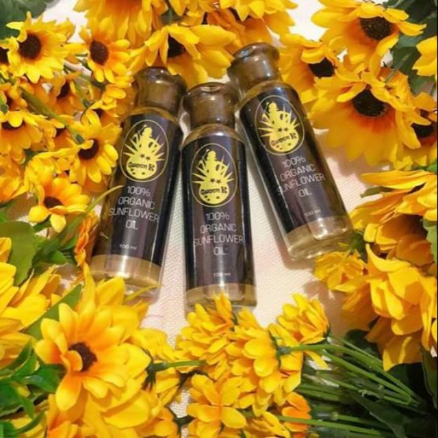 Queen K! 100 Organic Sunflower Oil Shopee Philippines