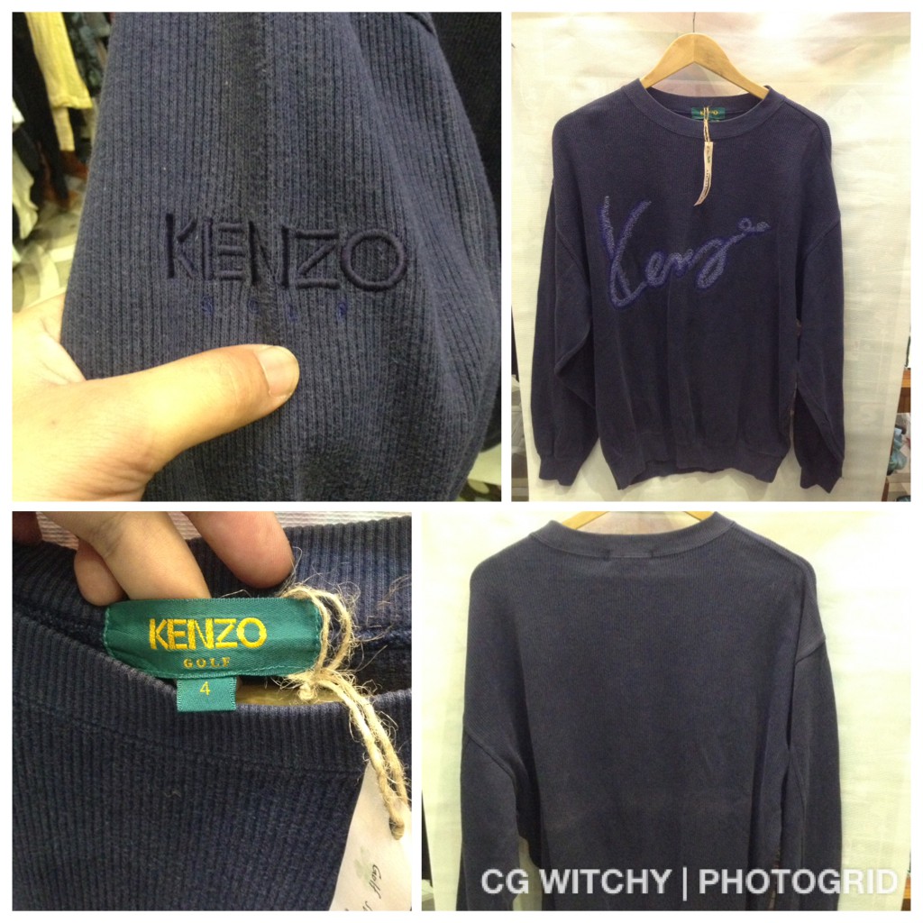 kenzo golf sweatshirt