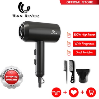HAN RIVER HRHD02BK Blower Hair Dryer /Hair Dryer 800W Household Multi-range Adjustment