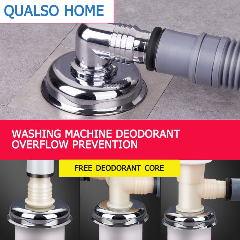 Washing Machine Sewer Drain Pipe Floor Drain Special Connectors Three