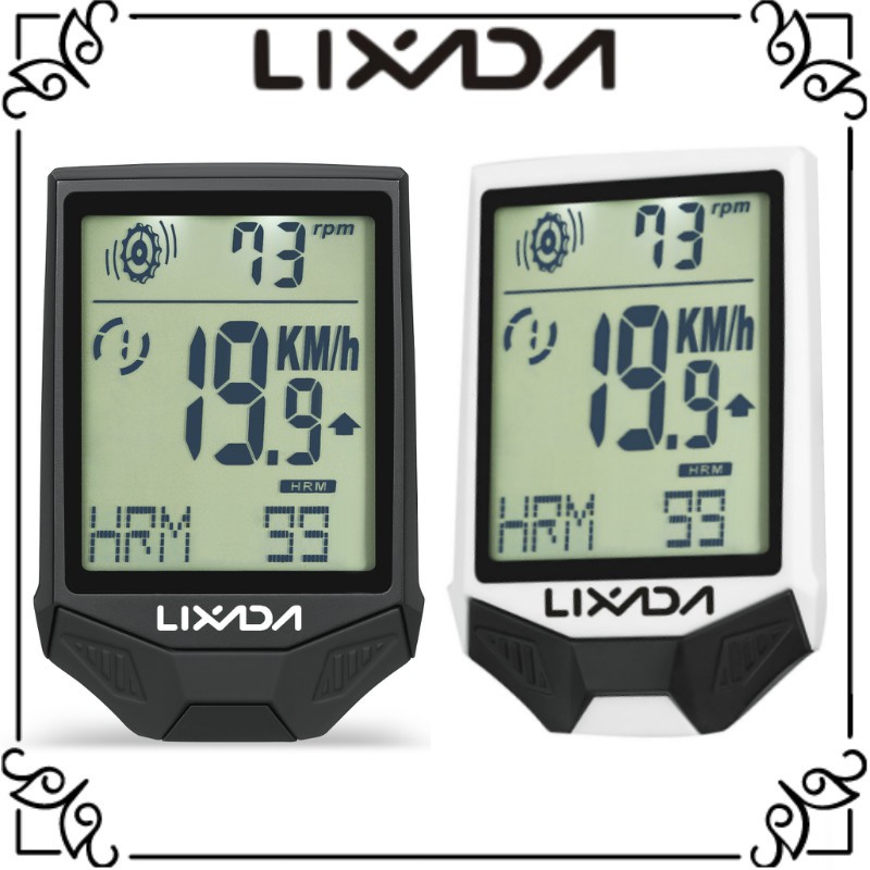 Original Lixada Xh Bc335 Cycling Wireless Computer With Heart Rate Sensor Multifunctional Rainproof Cycling Computer With Backlight Lcd Shopee Philippines