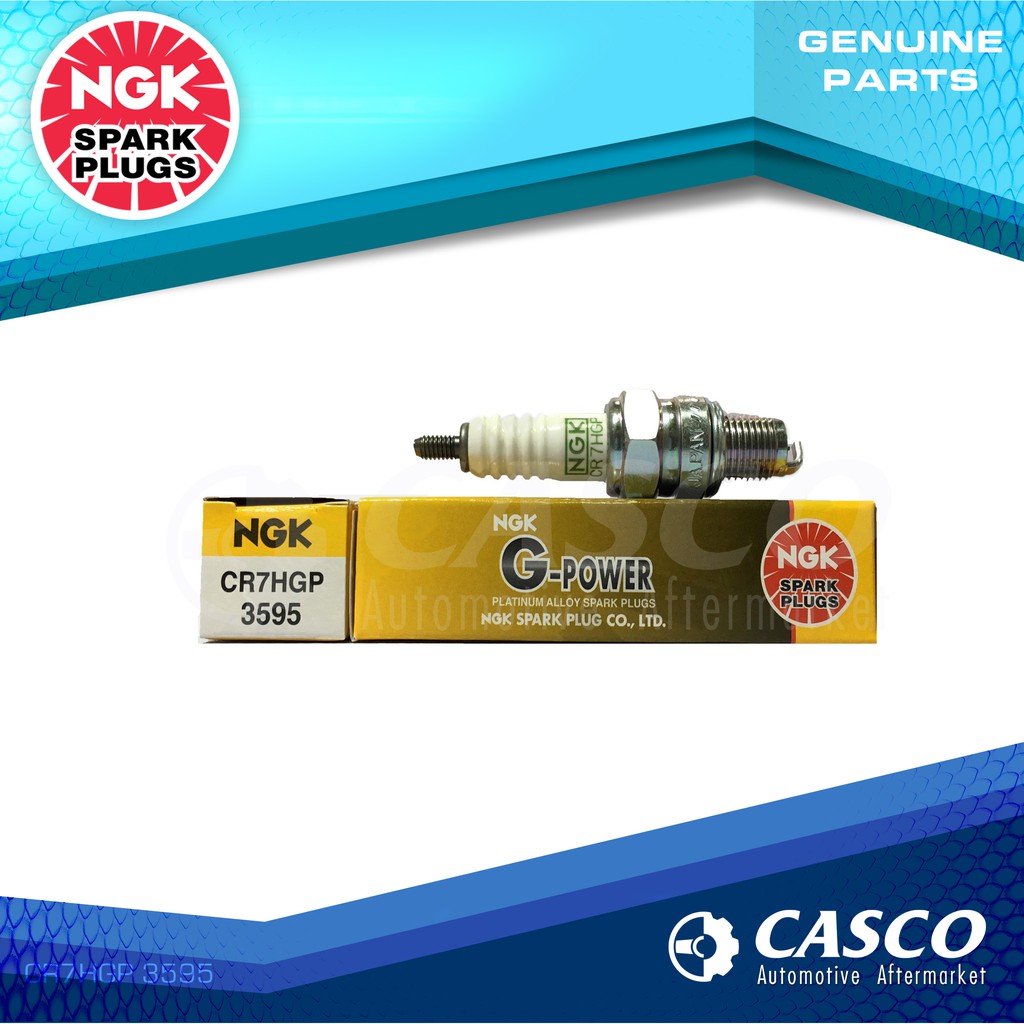NGK CR7HGP GPower Platinum Spark Plug 4's Shopee Philippines