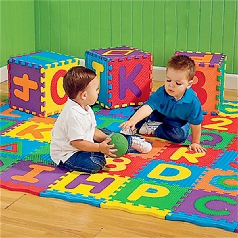 Makalon 2020 36Pcs Baby Child Number Alphabet Puzzle Foam Maths Educational Toy Gift 