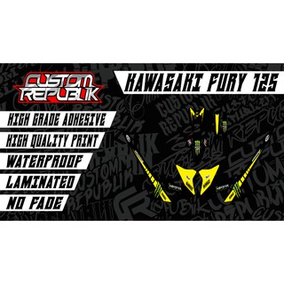 kawasaki fury decals