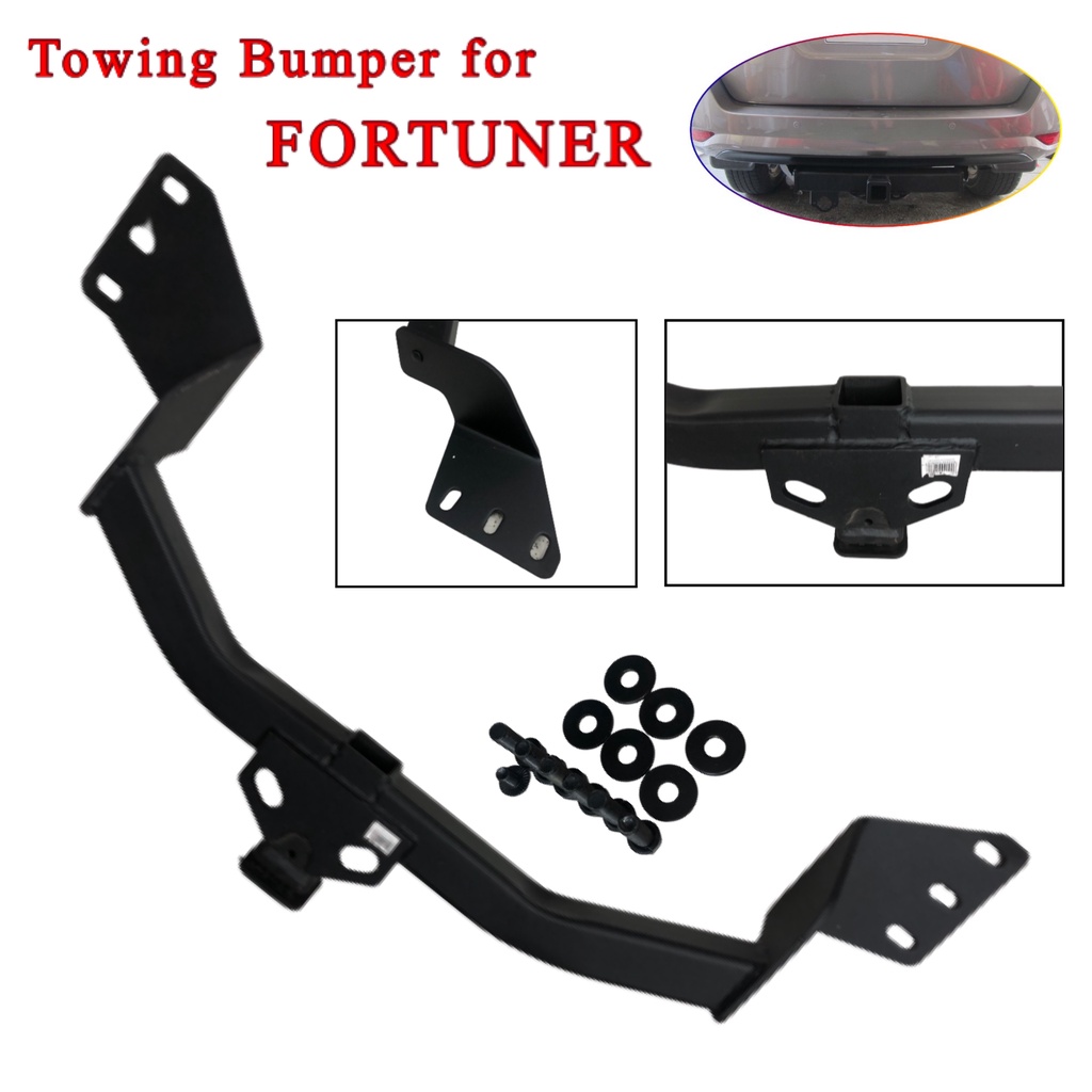 OC TOYOTA FORTUNER Rear Bumper Tow Hitch Receiver Trailer Heavy Duty