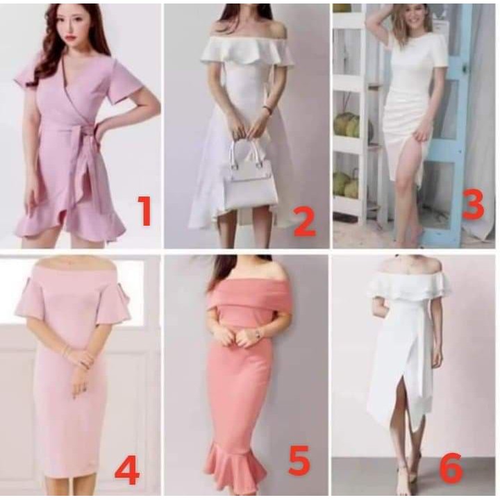 Classy Chic and Elegant Casual Dress - Wedding Graduation Birthday Party  Baptism Dress | Shopee Philippines