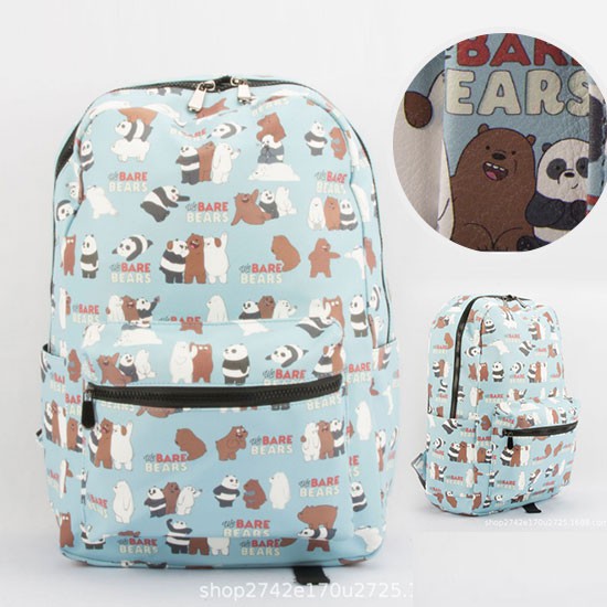 we bare bears miniso backpack