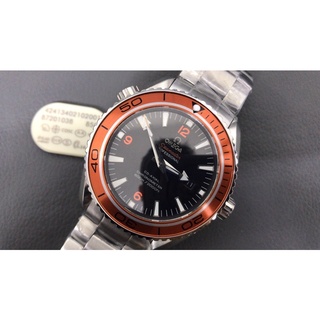 Omeg seahorse 600 Swiss automatic movement Sapphire mirror imported Cove leather strap 904 steel #3