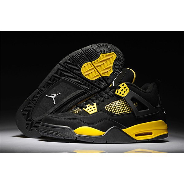 jordan black yellow shoes