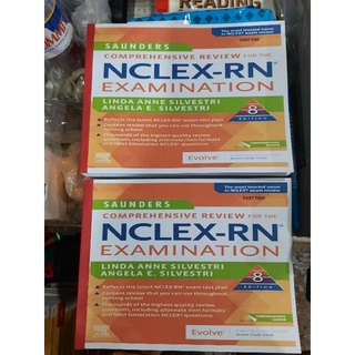 NCLEX-RN 8TH ED. COMPREHENSIVE SAUNDERS COLORED SOFTBIND | Shopee ...