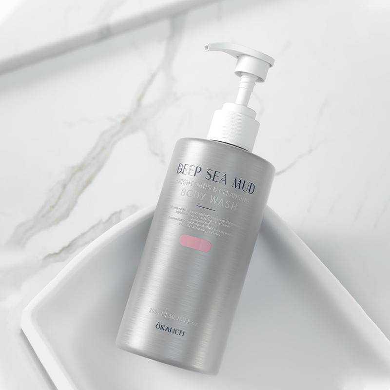 okanen Deep Sea Mud Brightening Cleansing Body Wash Clean Refreshing