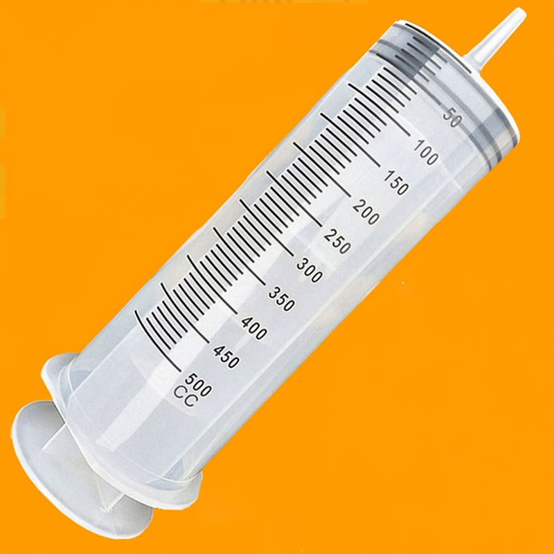 syringe 500ML Large Capacity Syringe Reusable Pump Measuring With Tube